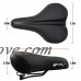 BV Bike Saddle Seat - Extra Soft Super light Foam Padded Wide Bicycle Saddle Cushion  Universal Rails Mounting to Fit Most Bikes - B074WH9TM3
